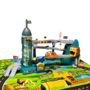 Racebaan garage leeuw