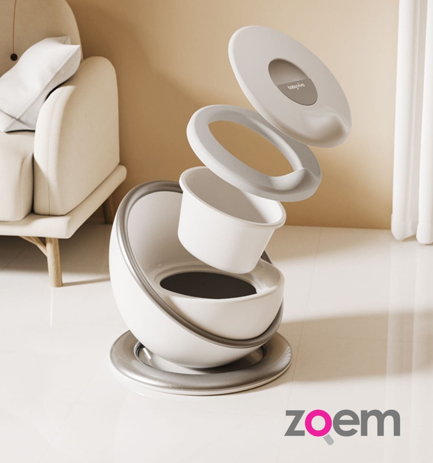 Baby Potje Zilver - Afbeelding 2