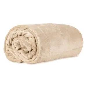 Plaid Beige 150 x 200 cm