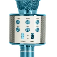 Zoem Karaoke Microfoon Blauw - Afbeelding 2