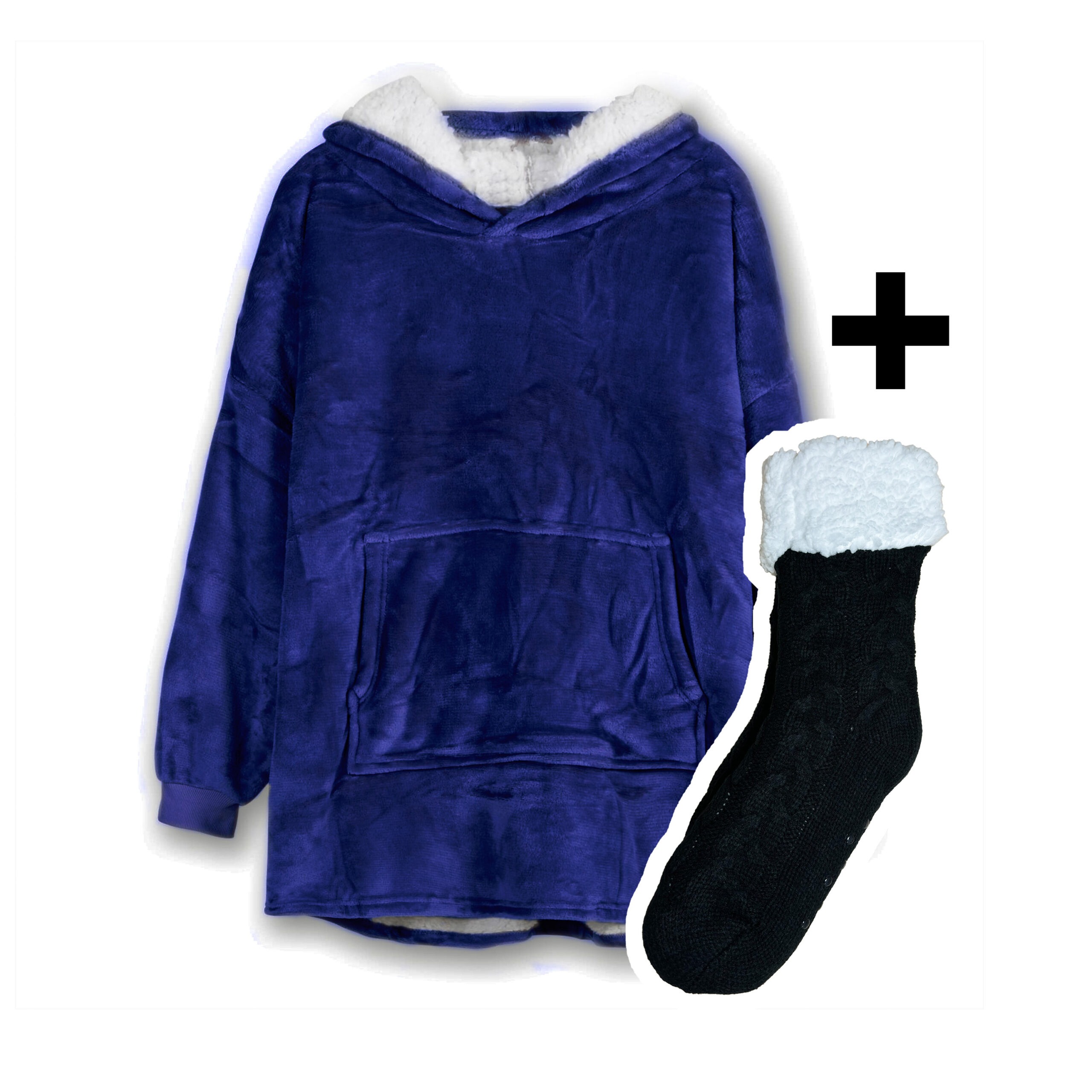 Fleecetrui Combideal Donkerblauw