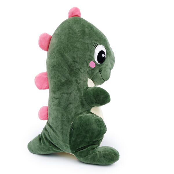 Dino Knuffel Donker Groen - 50 cm - Afbeelding 3