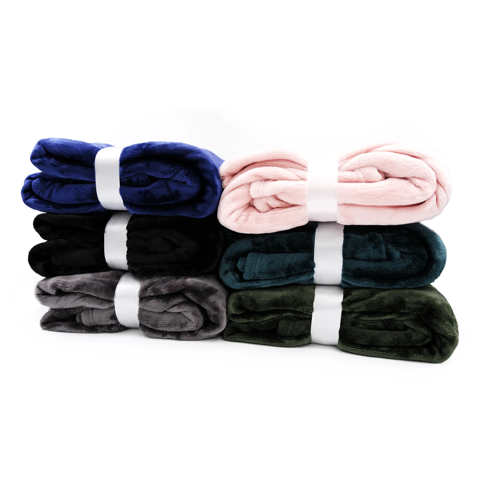 Fleecedeken-Plaid Turquoise 150 x 200 cm - Afbeelding 4