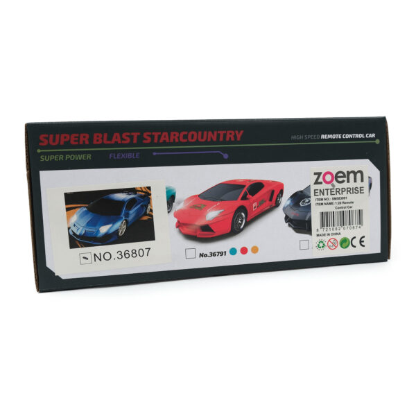 1:16 - Bestuurbare Auto Met Afstandsbediening - 4 kanaals - Blauw - Afbeelding 5