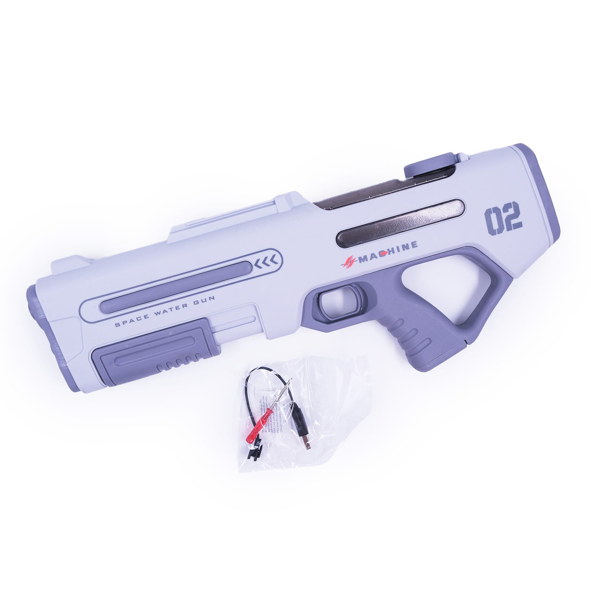 Dubbelloops Elektrische Waterpistool - 2 veiligheidsbrillen - Afbeelding 2